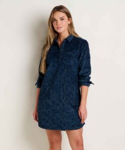 Cascadia Popover Cord Dress