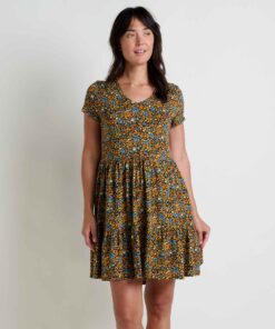 Marley Tiered Short Sleeve Dress